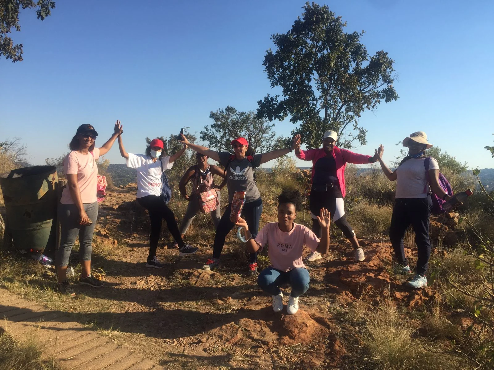 Distinct Woman Prayer Hike